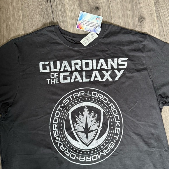 💚Black Short Sleeve Guardians of the Galaxy, men’s t-shirt Comfortable T-shirt - Picture 4 of 4